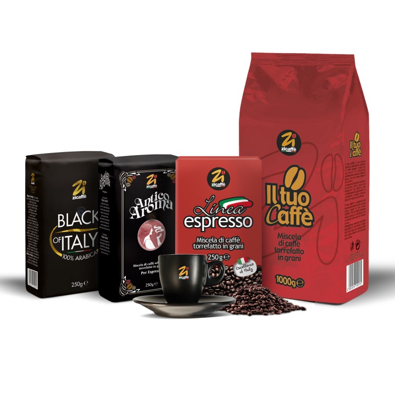 Coffee beans tasting kit