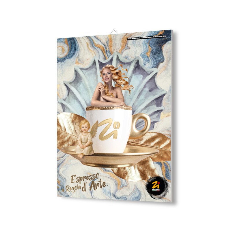 Quadrotto Espresso a Regola d'Arte Botticelli