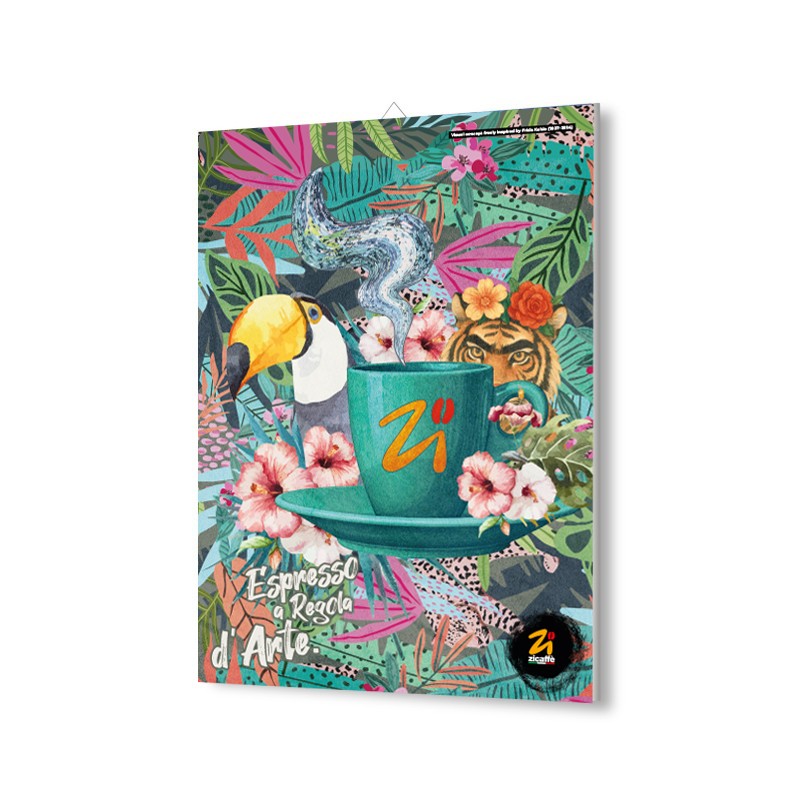 Quadrotto Espresso a Regola d'Arte Kahlo