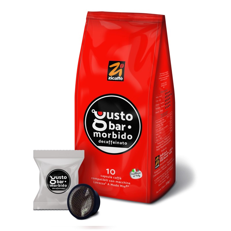 GustoBar morbido decaffeinated caps